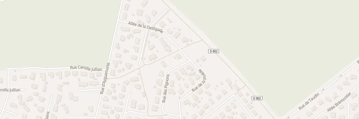 Plan du 19 Rue des Pignons à Biganos