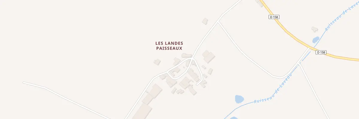 Plan du 5 Les Landes Paisseaux à La Séguinière