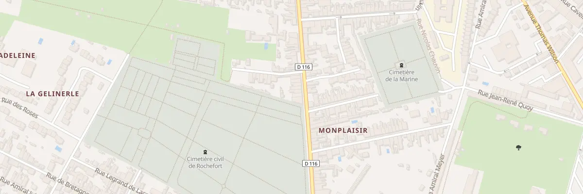 Plan du 4 Rue du Breuil à Rochefort