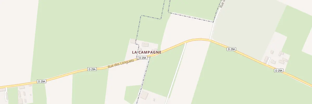 Plan du 5027 La Campagne à Bricqueville