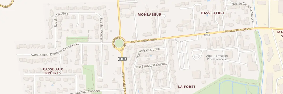 Plan du 38 Rue Amiral Lartigue à Rochefort