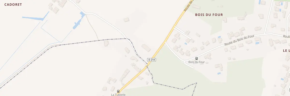 Plan du 25 Rte de Beauregard à Breuil-Magné