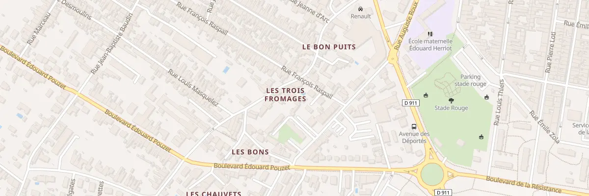 Plan du 25 Rue Pierre et Marie Curie à Rochefort