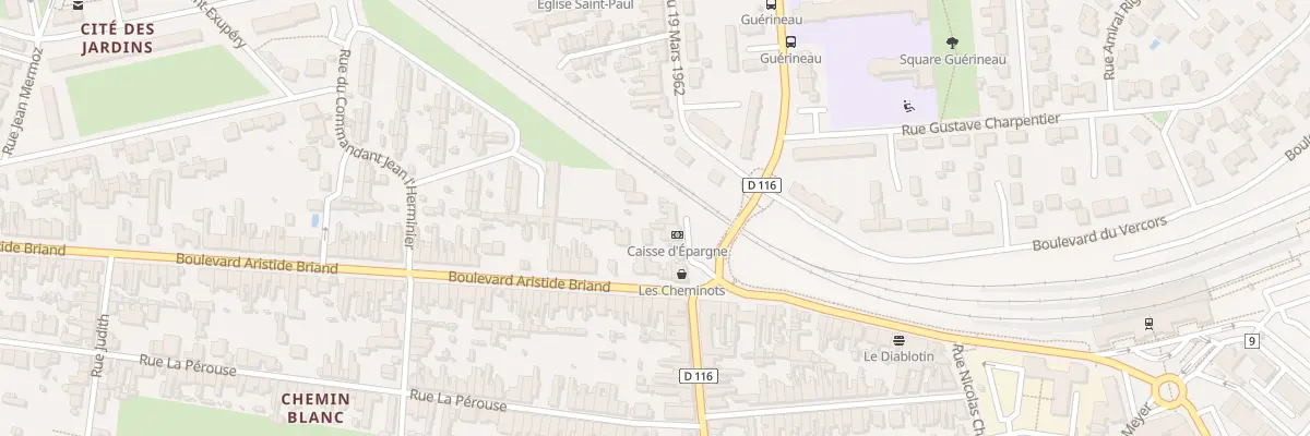 Plan du 66 Rue du Breuil à Rochefort