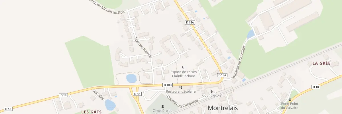 Plan du 95 Imp des Sternes à Montrelais