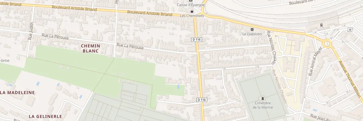 Plan du 4 Rue Laperouse à Rochefort