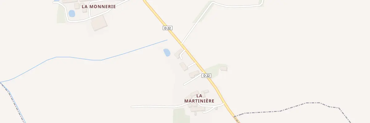 Plan du 5284 La Martiniere Chap St Sauv à Loireauxence