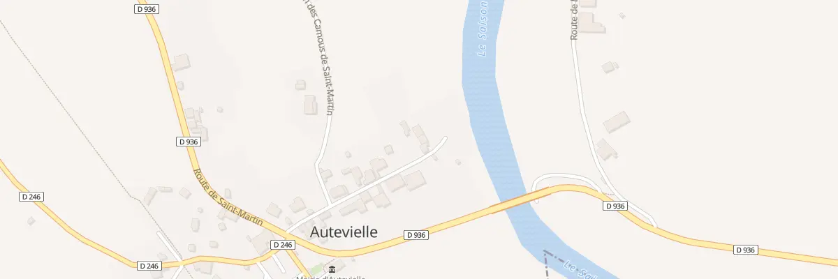 Plan du 5012 Village à Autevielle-Saint-Martin-Bideren