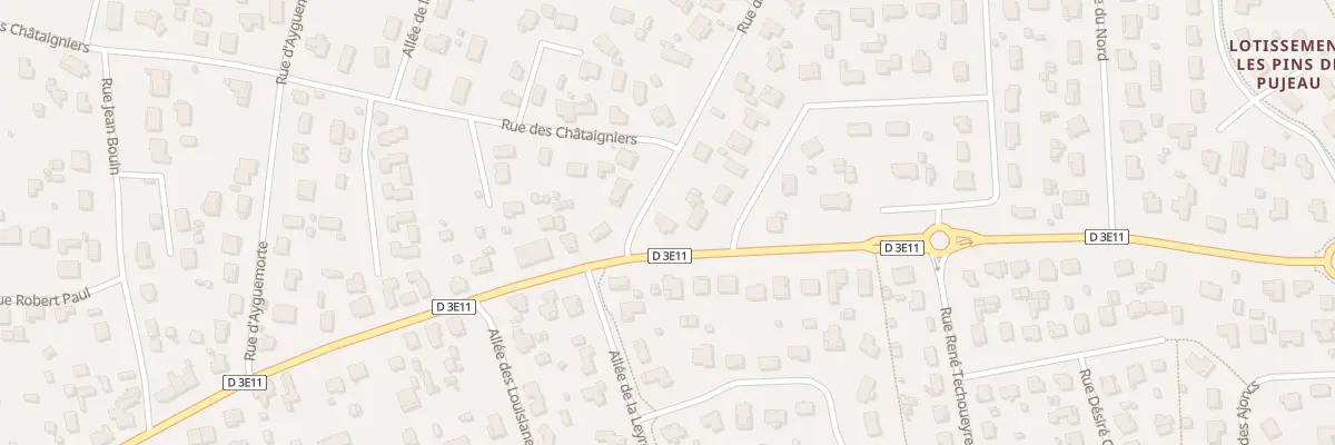 Plan du 53 Rue Georges Clémenceau à Biganos