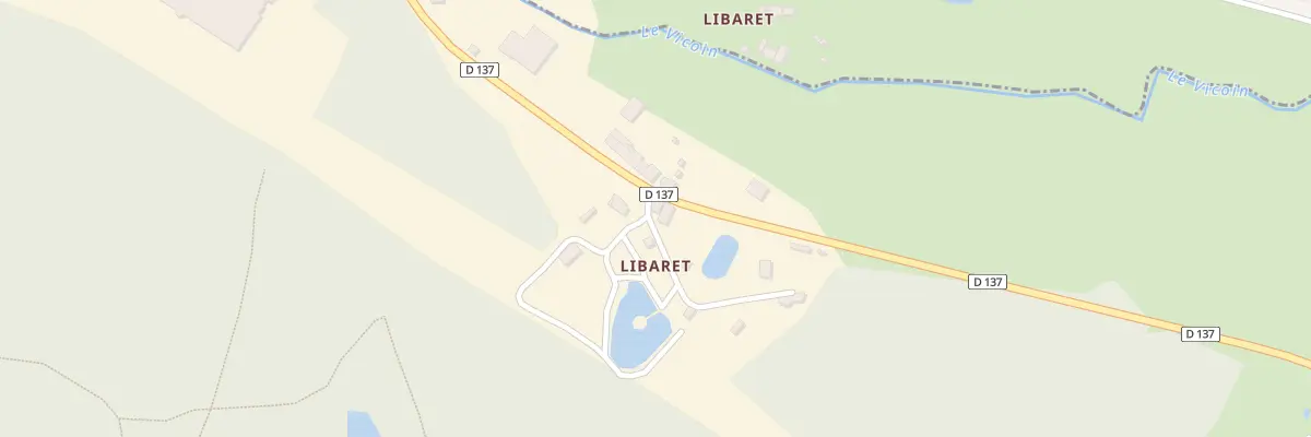 Plan du 6 Libaret à La Brûlatte