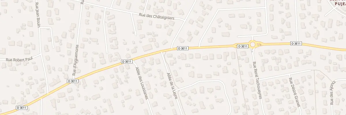 Plan du 52 Rue Georges Clémenceau à Biganos