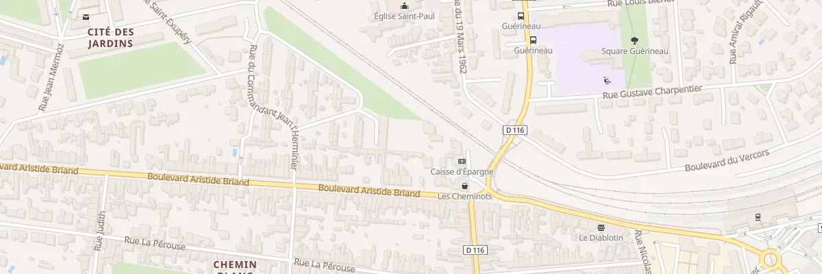 Plan du 70 Rue du Breuil à Rochefort