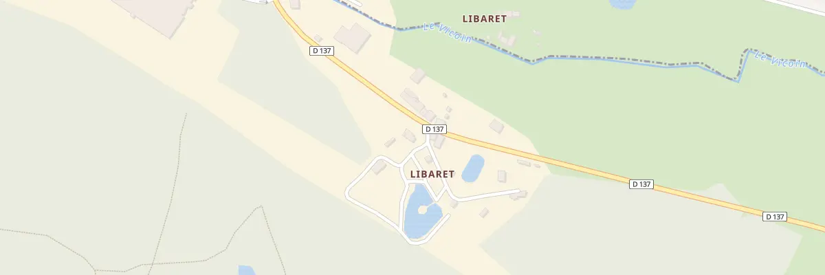 Plan du 8 Libaret à La Brûlatte