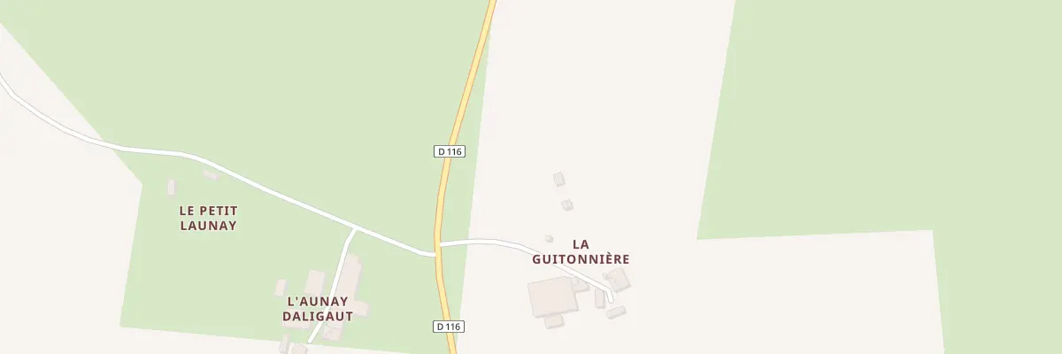 Plan du 1 La Guitonnière à La Dorée