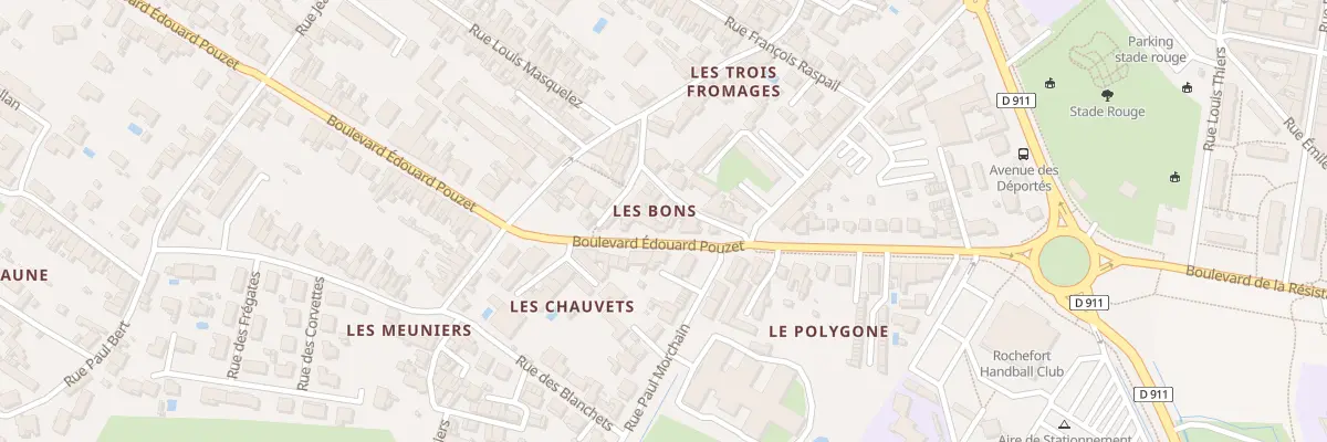 Plan du 39 Bd Edouard Pouzet à Rochefort
