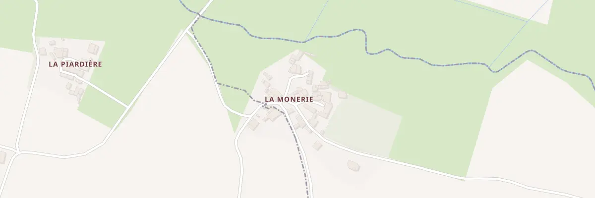 Plan du 9 La Monnerie à La Jaudonnière