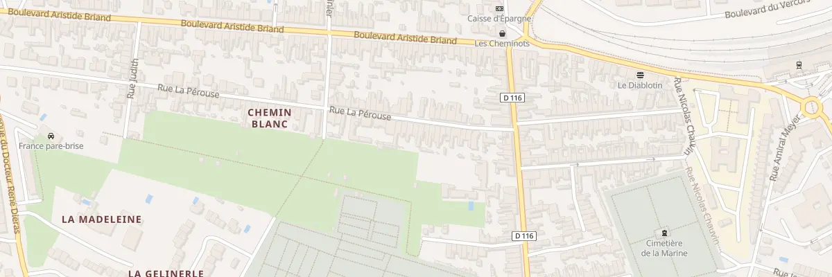 Plan du 24 Rue Laperouse à Rochefort