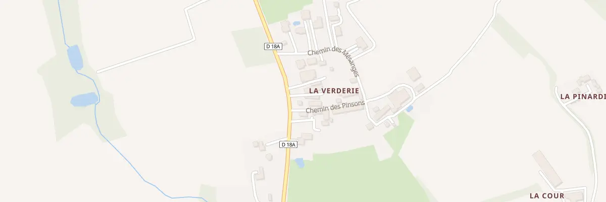 Plan du 29 Che des Pinsons à Montrelais