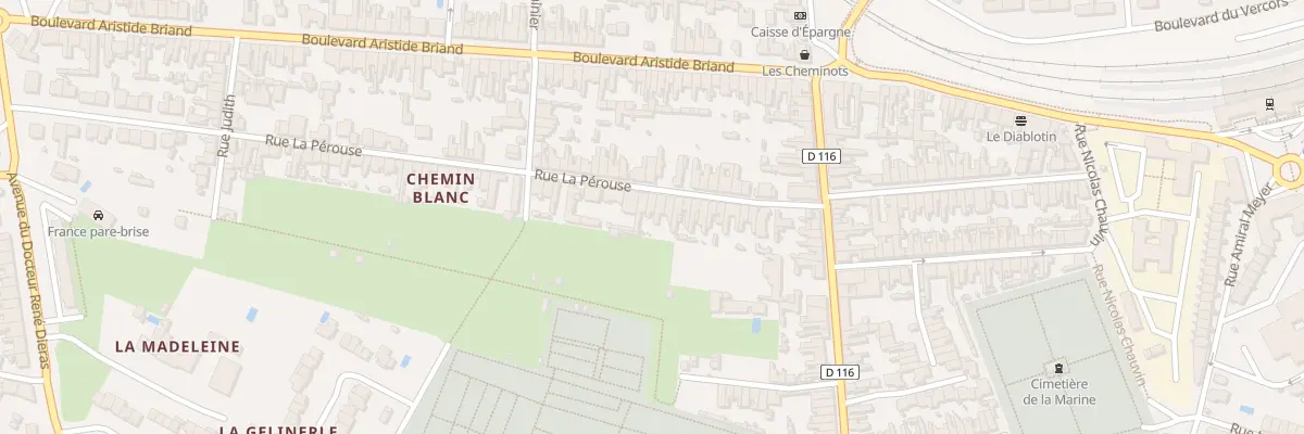 Plan du 28 Rue Laperouse à Rochefort
