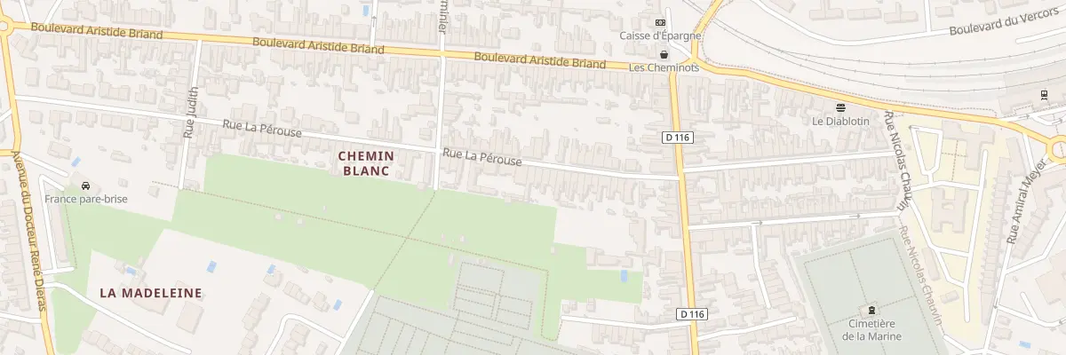 Plan du 30 Rue Laperouse à Rochefort