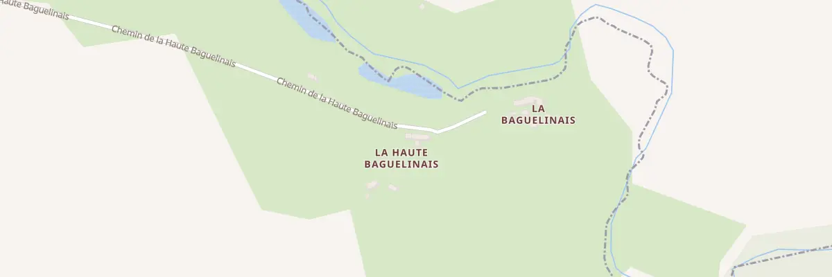 Plan du 1320 Che de la Haute Baguëlinais à Saint-Pierre-des-Landes