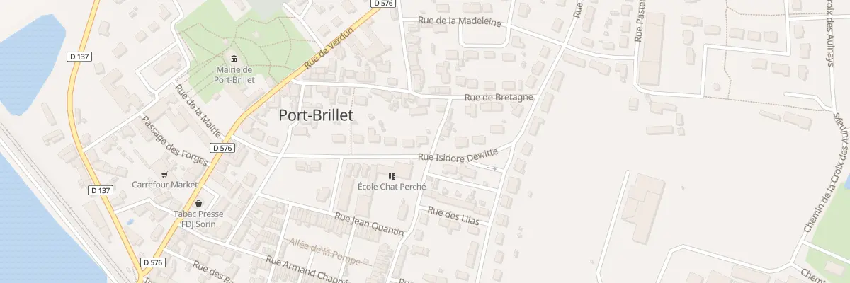Plan du 5025 Rue Jean Raty à Port-Brillet