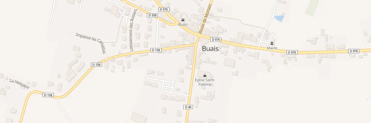 Plan du 12 Rte de Fougerolles Buais à Buais-Les-Monts