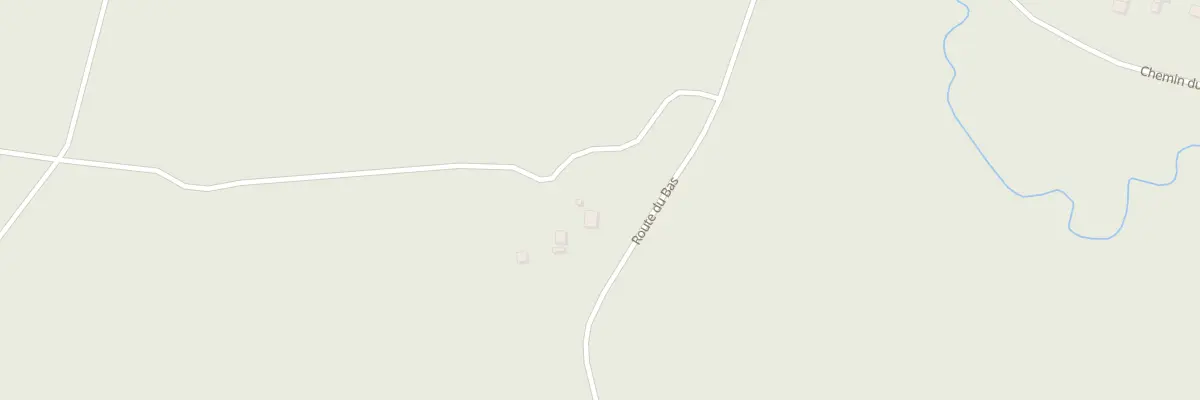 Plan du 495 Rte de Bas à Laluque