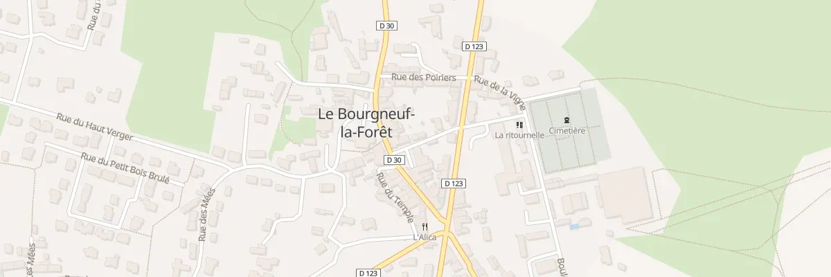 Plan du 4 Pl de l’Acacia au Bourgneuf-la-Forêt