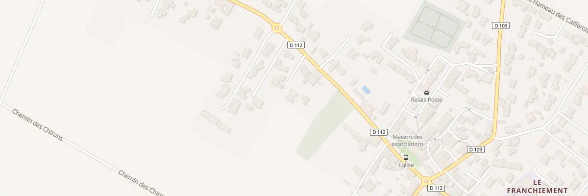 Plan du 1 Imp du Parc à Vérines