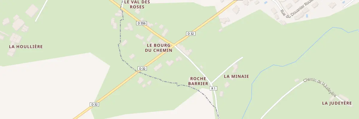 Plan du 6 Rte de La Minaie à Montjean