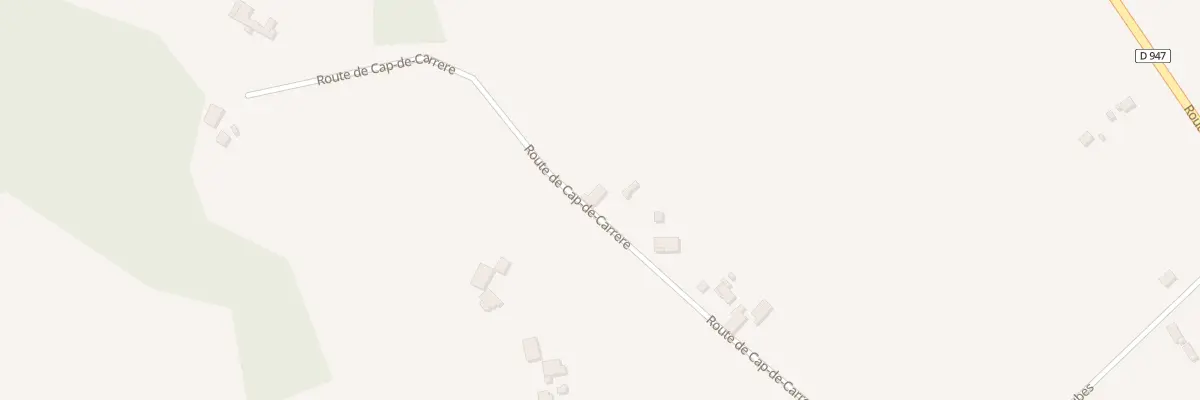Plan du 1320 Rte de Cap-de-carrere à Mimbaste
