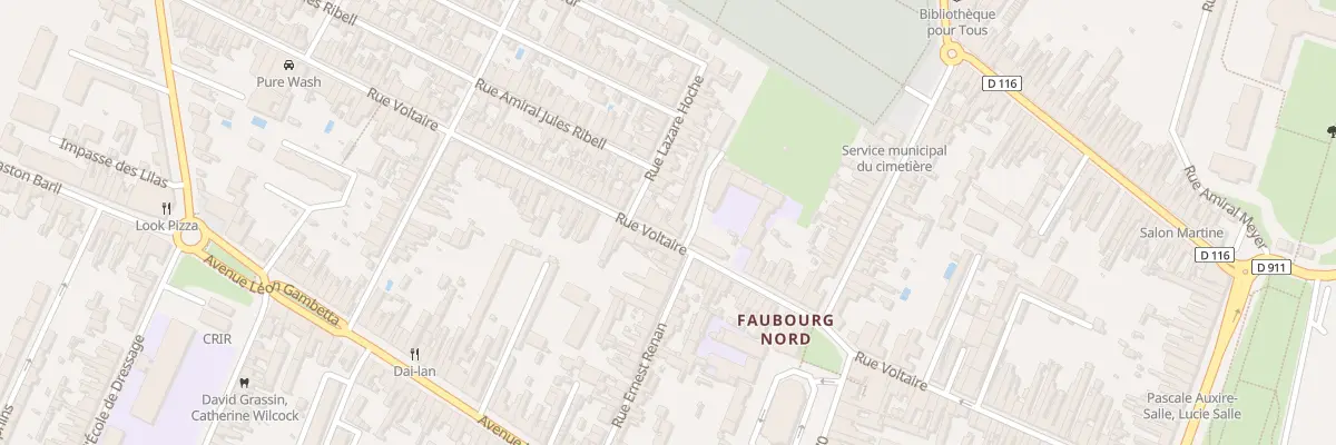 Plan du 67 Rue Voltaire à Rochefort