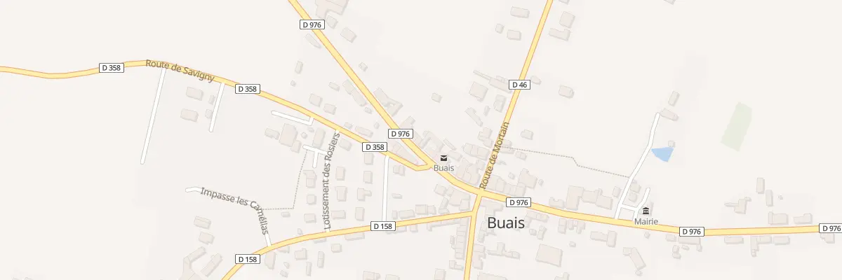 Plan du 14 Rte de St Hilaire Buais à Buais-Les-Monts