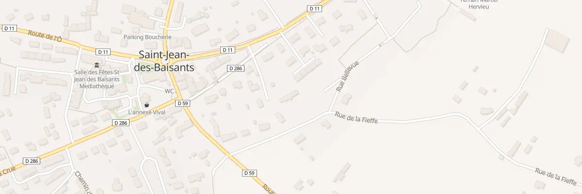 Plan du 15 La Fieffe - Precorbin à Saint-Jean-d’Elle