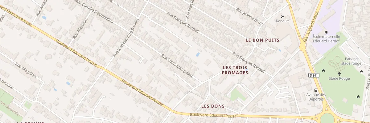 Plan du 41 Rue Masquelez à Rochefort