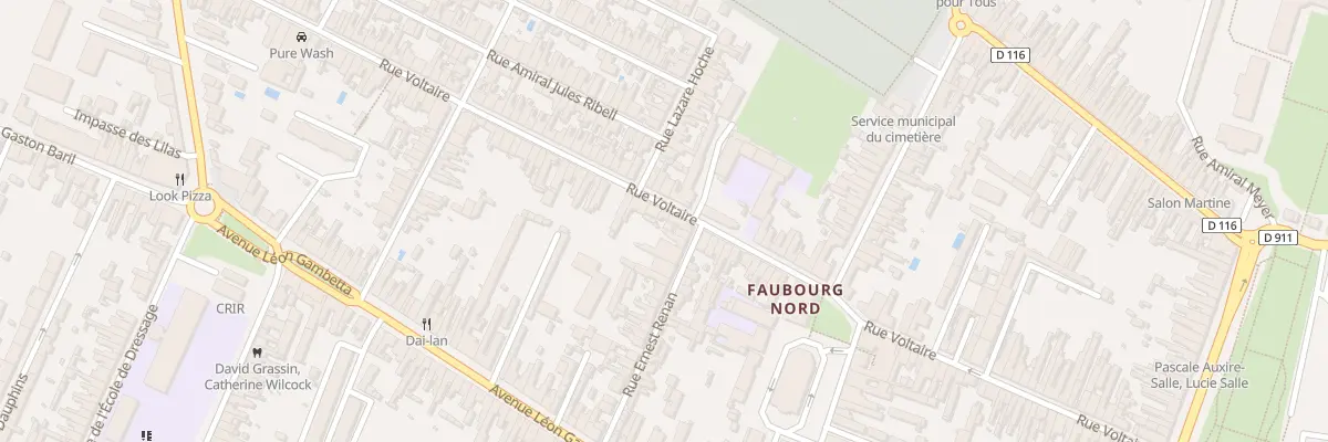 Plan du 70T Rue Voltaire à Rochefort