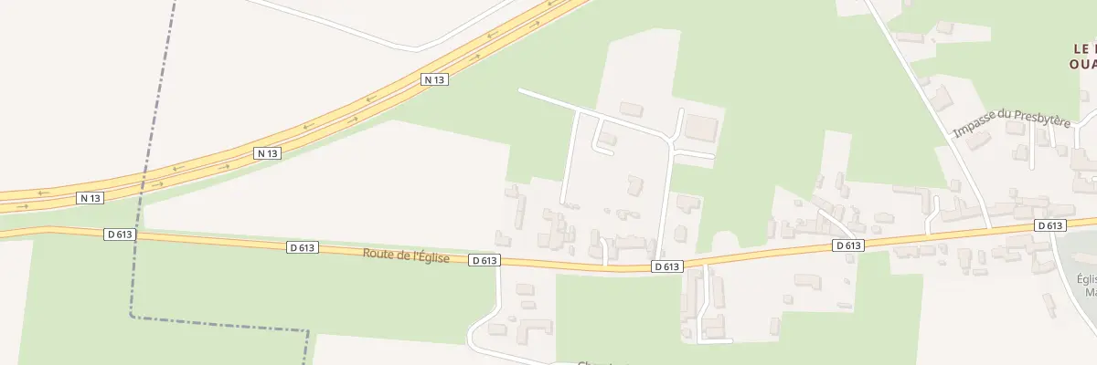 Plan du 5015 Roulage à Longueville