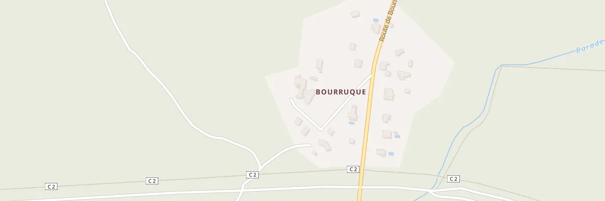 Plan du 1591 Rte de Bourruque à Ychoux
