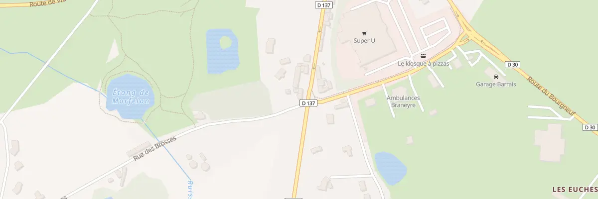 Plan du 59 Rue St Gilles au Bourgneuf-la-Forêt