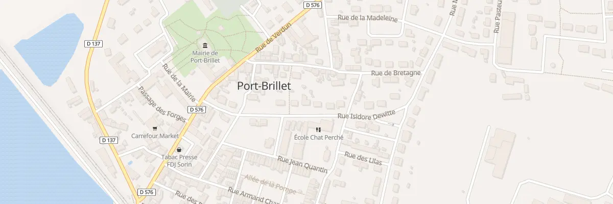 Plan du 13 Rue Isidore Dewitte à Port-Brillet