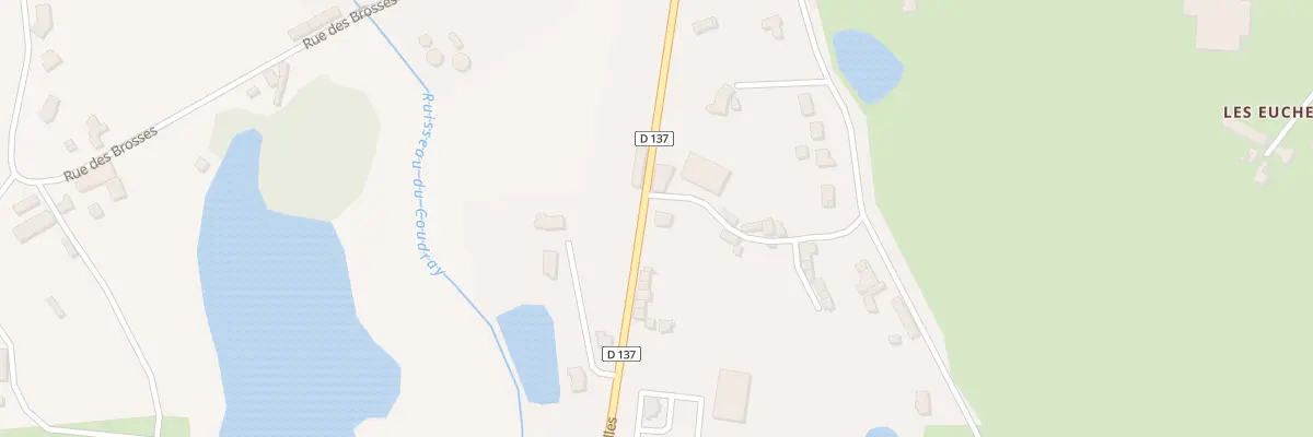 Plan du 74 Rue St Gilles au Bourgneuf-la-Forêt