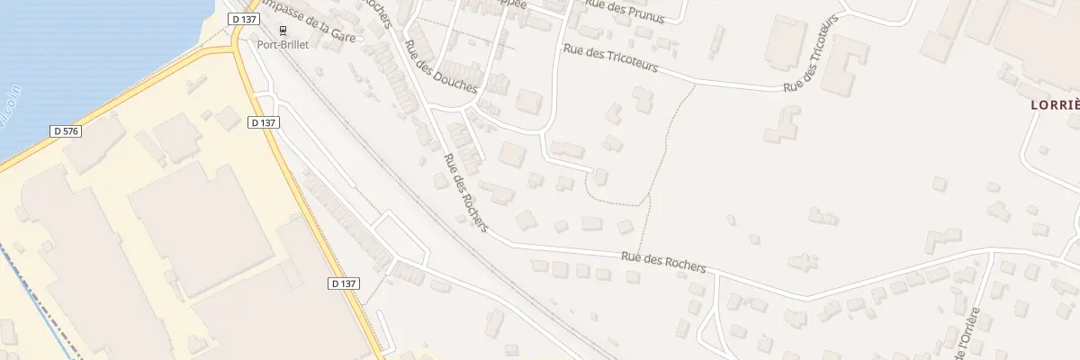 Plan du 2 Imp Lande de la Croix à Port-Brillet