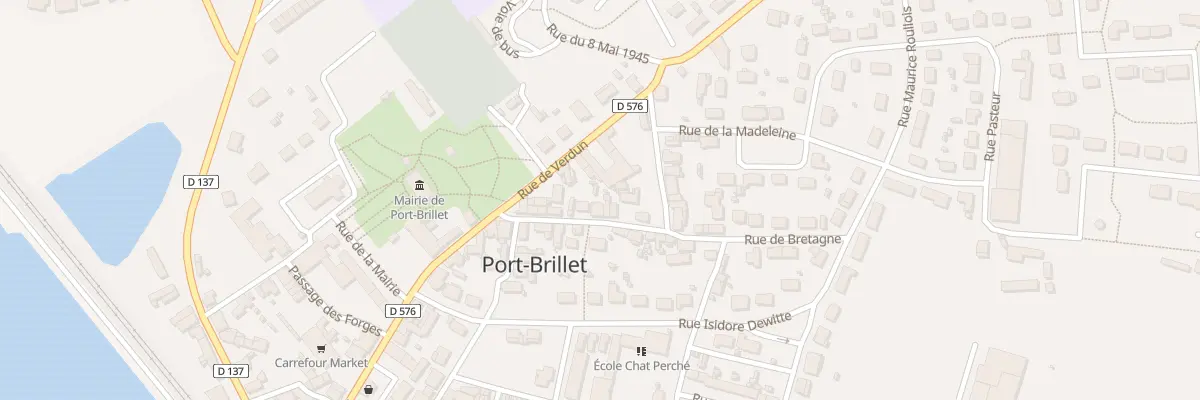 Plan du 9 Rue de Bretagne à Port-Brillet
