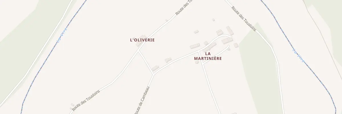 Plan du 3 Imp de la Martinière à Pont-Bellanger
