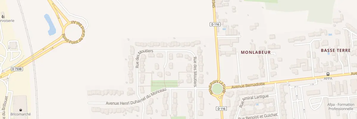 Plan du 17 Rue des Moutiers à Rochefort