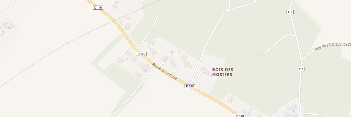 Plan du 53 Rte de la Gare à Médis