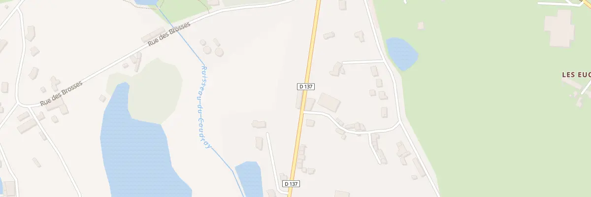 Plan du 77 Rue St Gilles au Bourgneuf-la-Forêt