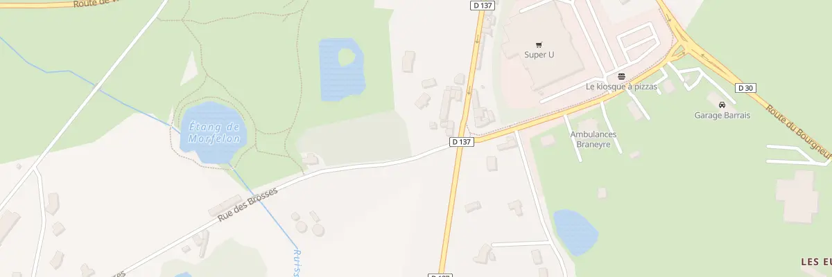 Plan du 57 Rue St Gilles au Bourgneuf-la-Forêt