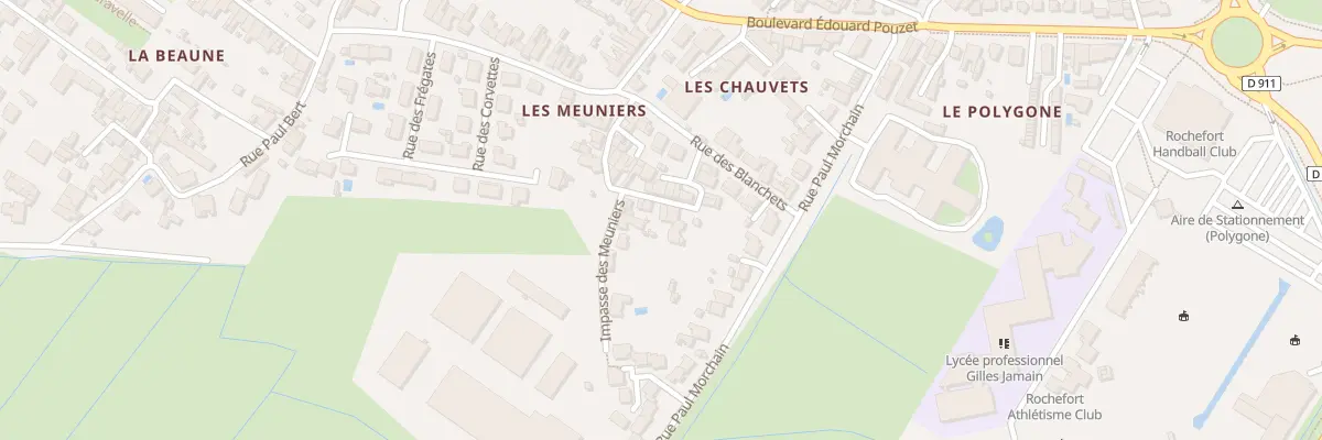 Plan du 37 Rue des Meuniers à Rochefort